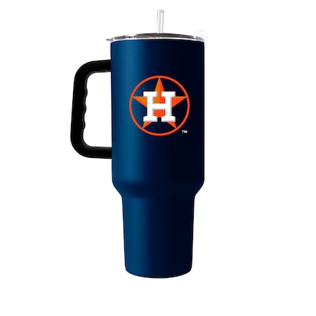 Logo Brands Houston Astros 40oz Flipside Powder Coat Tumbler 513-S40PT-34